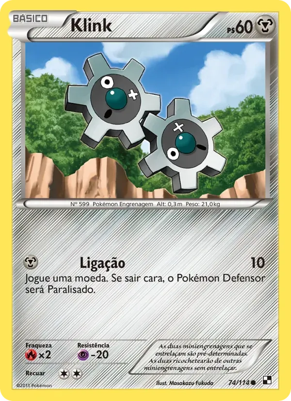 Klink 74/114 Black & White