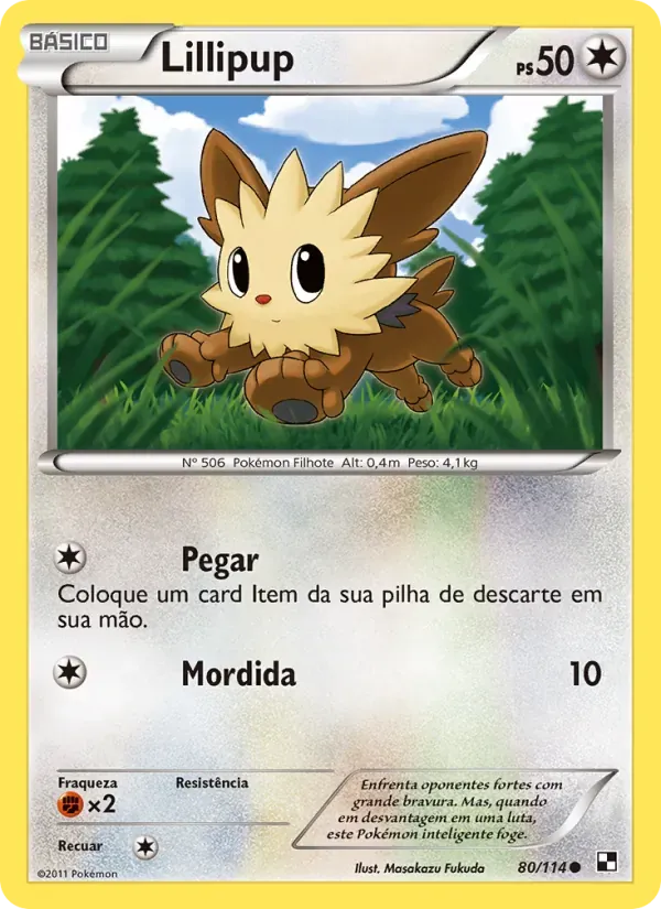 Lillipup 80/114 Black & White