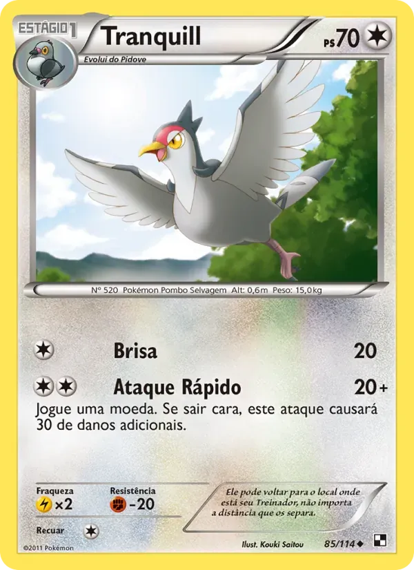 Tranquill 85/114 Black & White