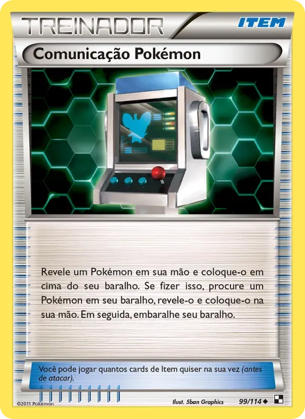 Comunicação Pokémon 99/114 Black & White