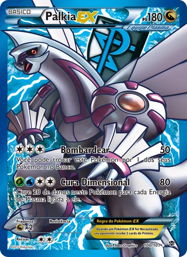 Palkia-EX 100/101 Explosão de Plasma