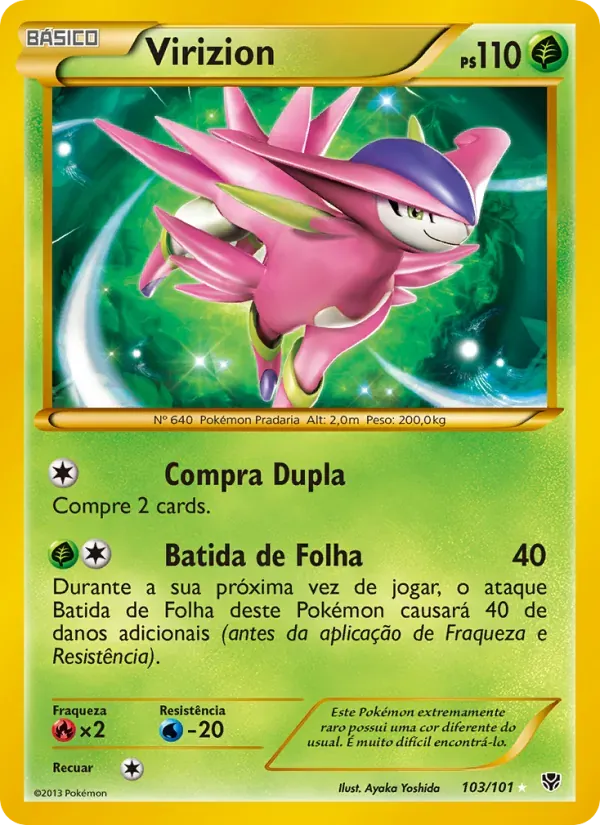 Virizion 103/101 Explosão de Plasma