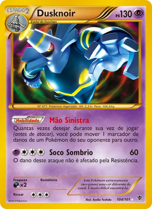 Dusknoir 104/101 Explosão de Plasma