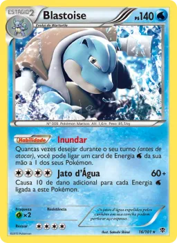 Blastoise 16 Explosão de Plasma