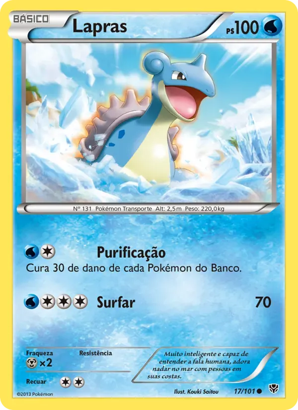 Lapras 17/101 Explosão de Plasma