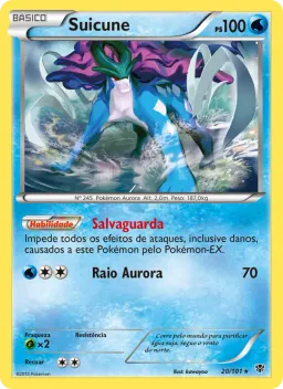 Suicune 20 Explosão de Plasma
