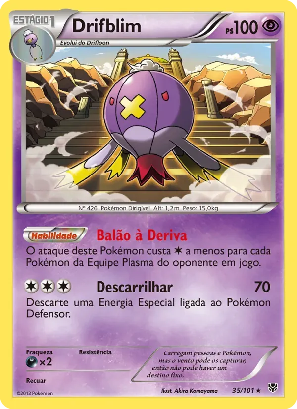 Drifblim 35/101 Explosão de Plasma