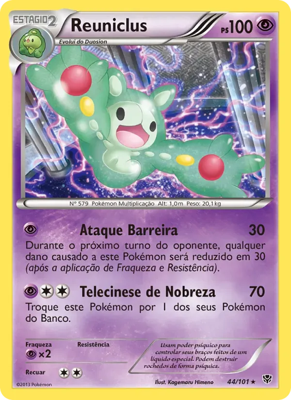 Reuniclus 44/101 Explosão de Plasma