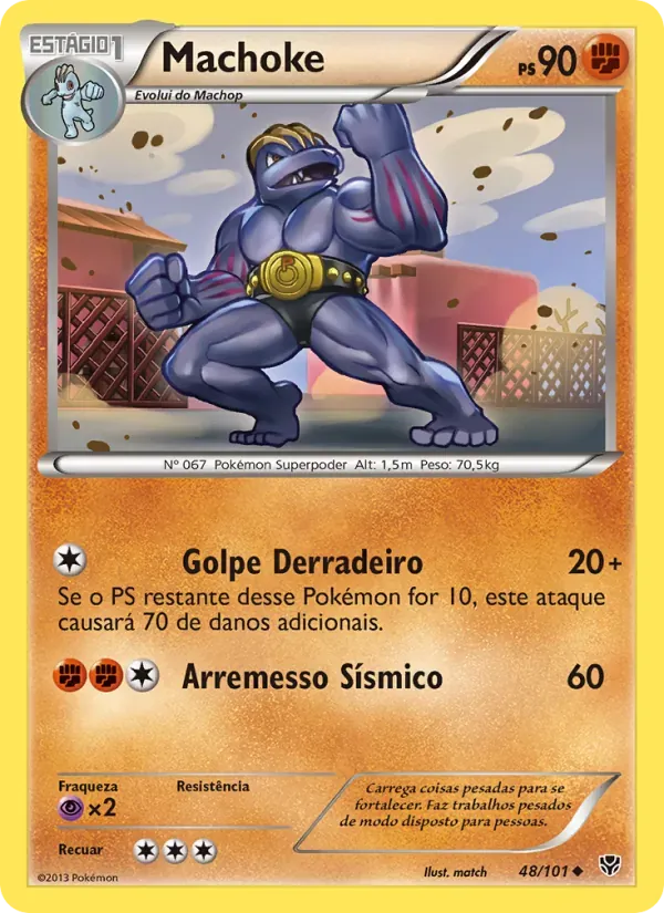 Machoke 48/101 Explosão de Plasma