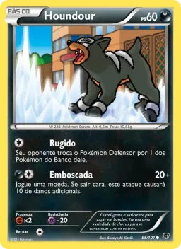 Houndour 55 Explosão de Plasma