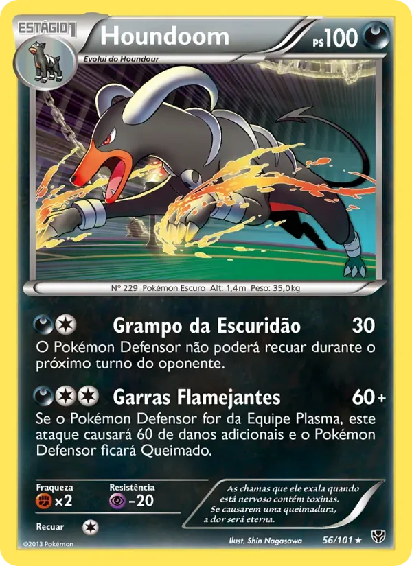 Houndoom 56/101 Explosão de Plasma