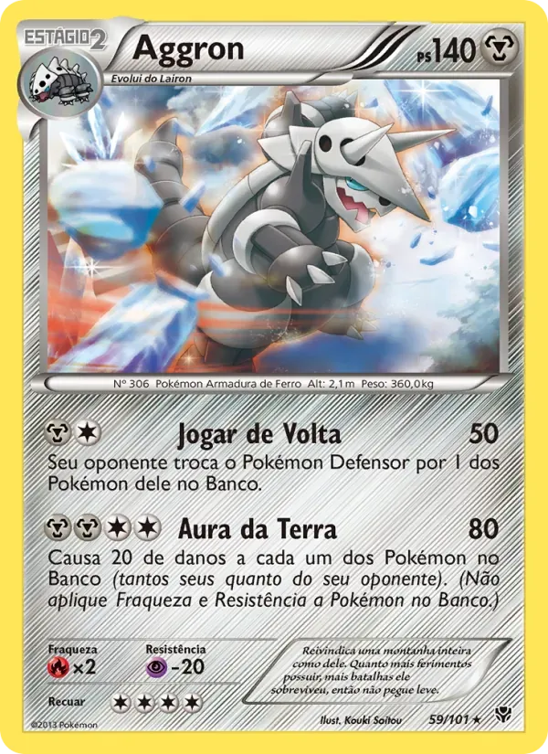 Aggron 59/101 Explosão de Plasma