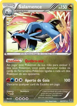 Salamence 64 Explosão de Plasma