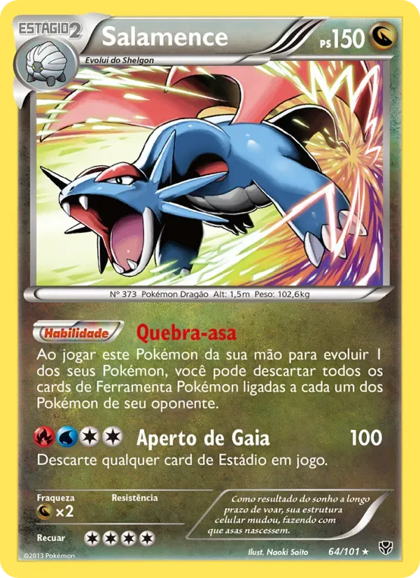 Salamence 64/101 Explosão de Plasma