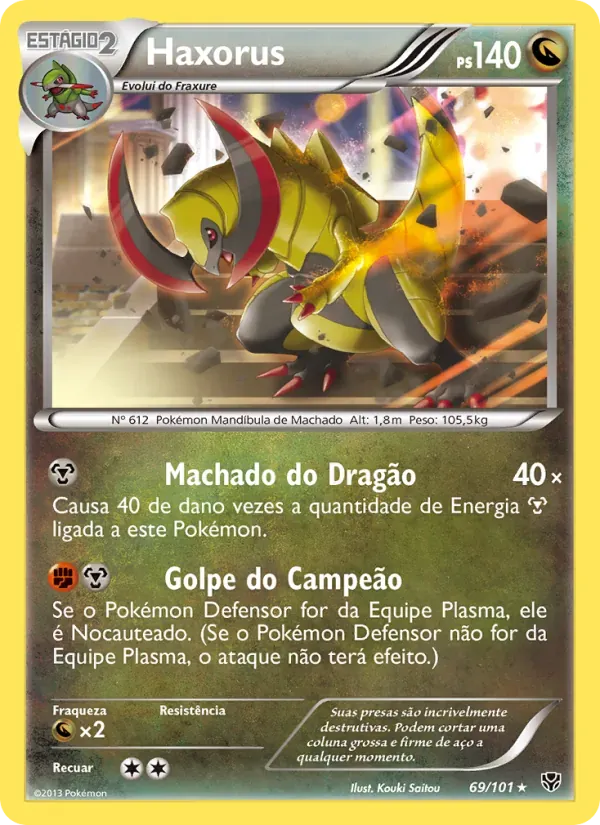 Haxorus 69/101 Explosão de Plasma