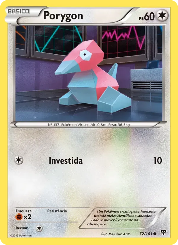 Porygon 72/101 Explosão de Plasma