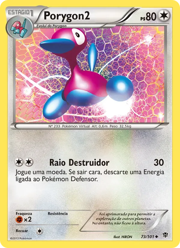 Porygon2 73/101 Explosão de Plasma