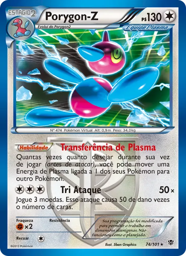 Porygon-Z 74/101 Explosão de Plasma