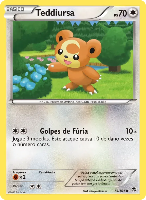 Teddiursa 75/101 Explosão de Plasma