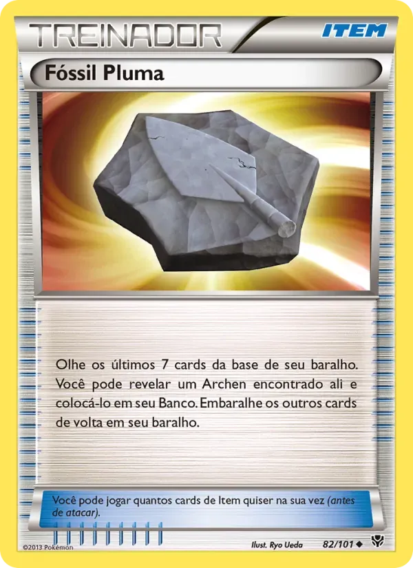 Fóssil Pluma 82/101 Explosão de Plasma