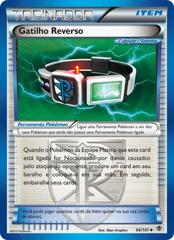 Gatilho Reverso 86/101 Explosão de Plasma