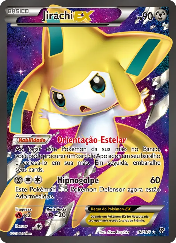 Jirachi-EX 98/101 Explosão de Plasma