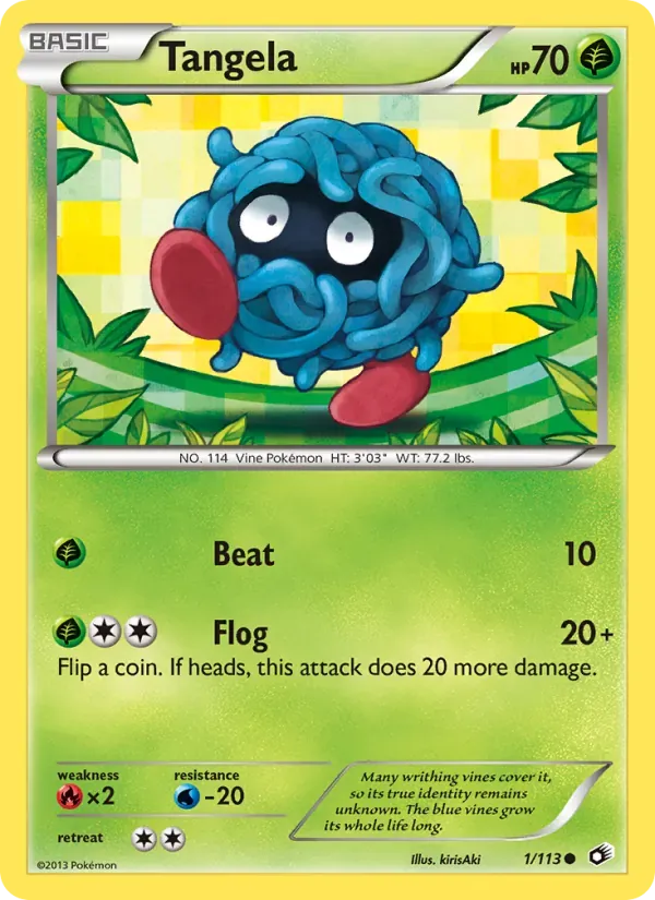Tangela 1/113 Tesouros Lendários