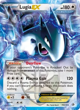 Lugia-EX 102 Tesouros Lendários