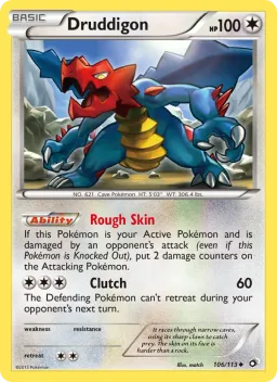 Druddigon 106 Tesouros Lendários