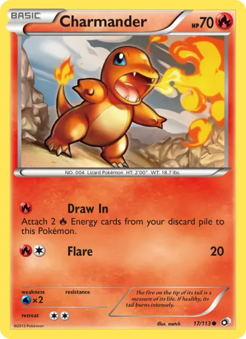 Charmander 17/113