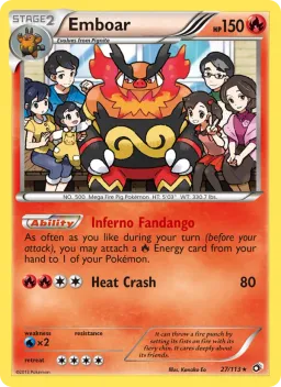 Emboar 27 Tesouros Lendários