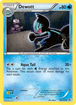 Dewott 38 Tesouros Lendários