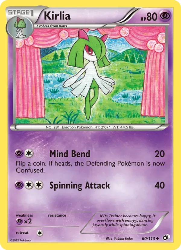 Kirlia 60/113 Tesouros Lendários