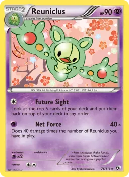 Reuniclus 76 Tesouros Lendários