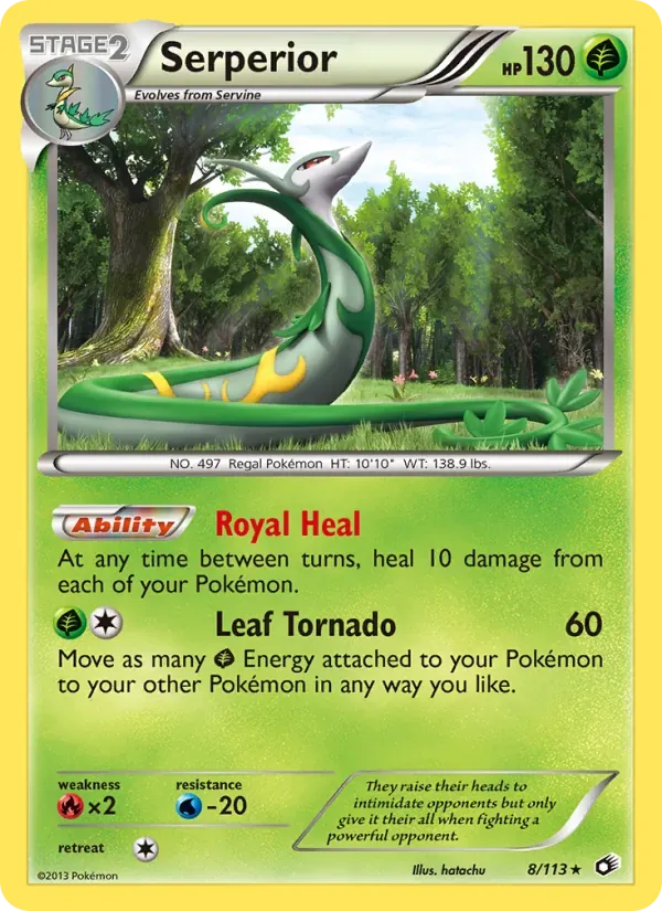 Serperior 8/113 Tesouros Lendários