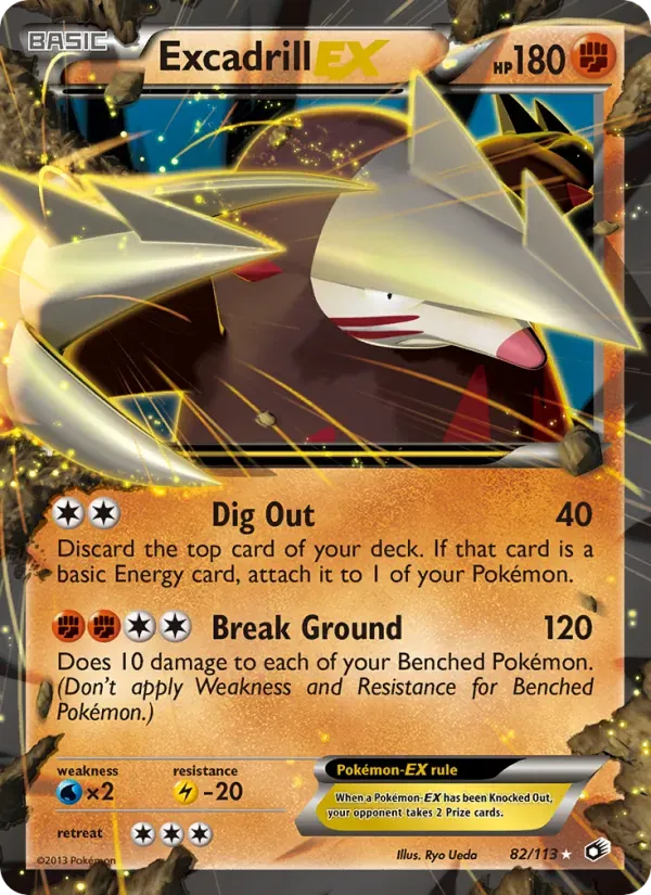 Excadrill-EX 82/113 Tesouros Lendários