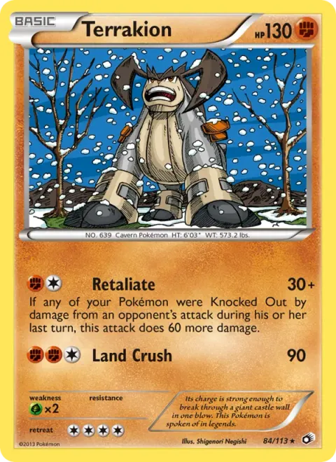 Terrakion 84/113