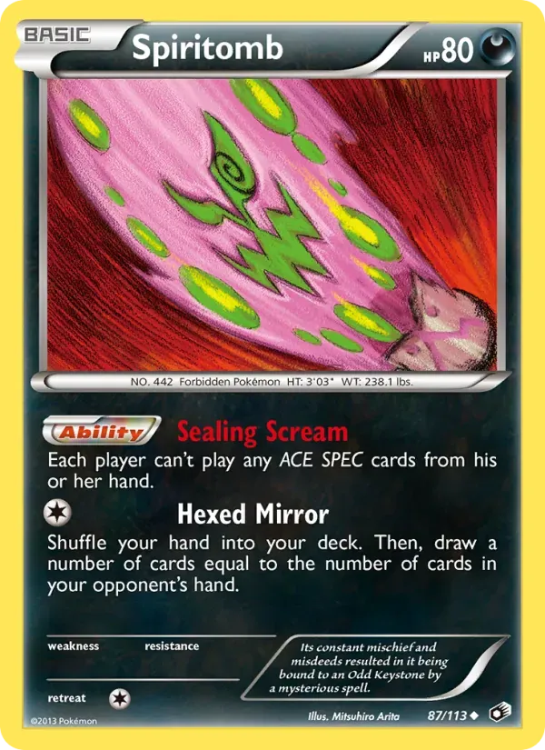 Spiritomb 87/113 Tesouros Lendários