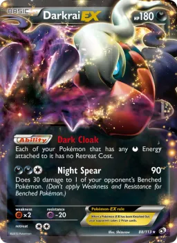 Darkrai-EX 88 Tesouros Lendários