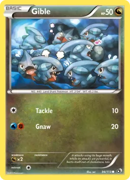 Gible 94 Tesouros Lendários