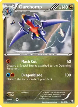 Garchomp 96 Tesouros Lendários