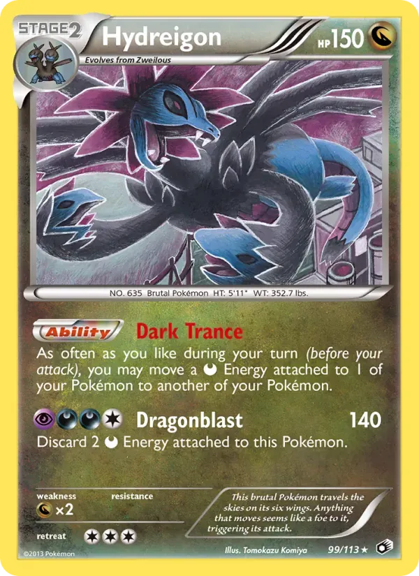 Hydreigon 99/113 Tesouros Lendários