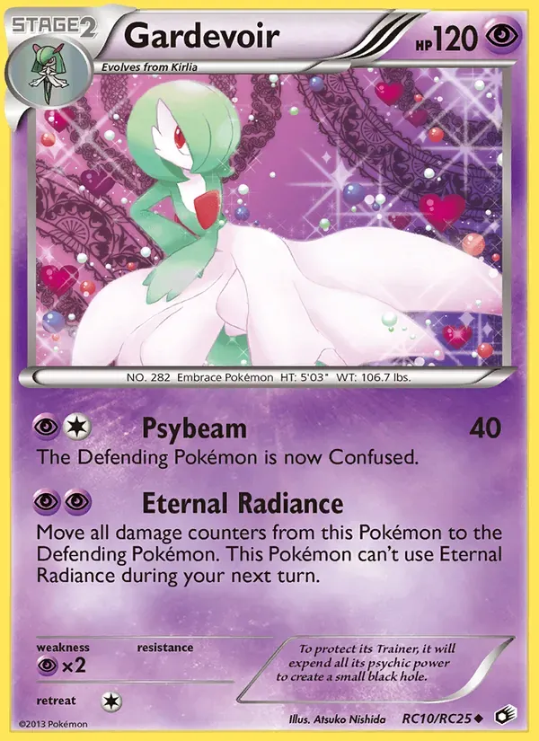 Gardevoir RC10/113 Tesouros Lendários