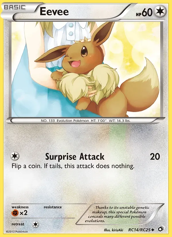 Eevee RC14/113 Tesouros Lendários