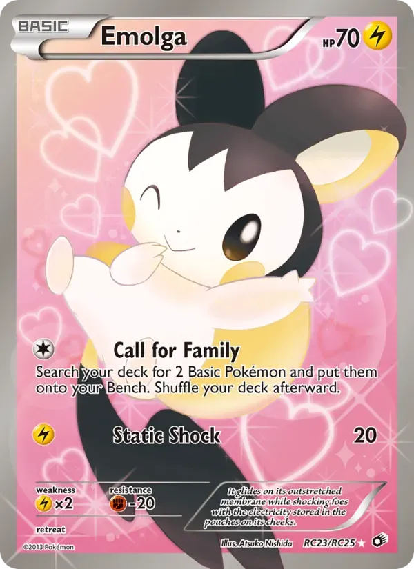 Emolga RC23/113 Tesouros Lendários