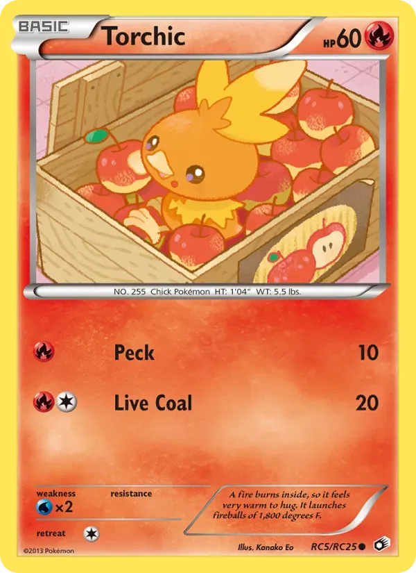 Torchic RC5/113 Tesouros Lendários