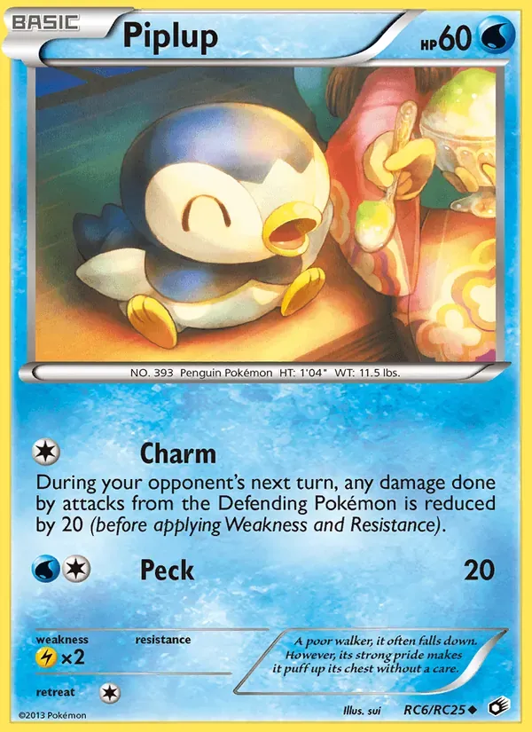 Piplup RC6/113 Tesouros Lendários