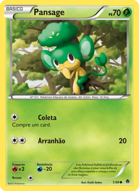 Pansage 1/98