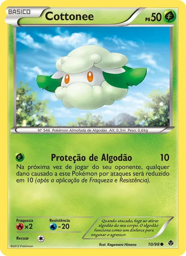 Cottonee 10/98 Poderes Emergentes