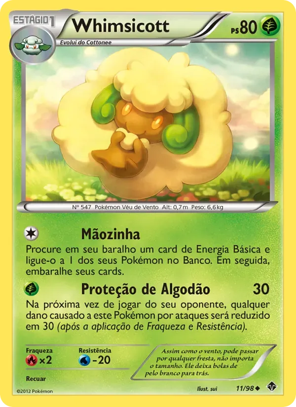 Whimsicott 11/98 Poderes Emergentes